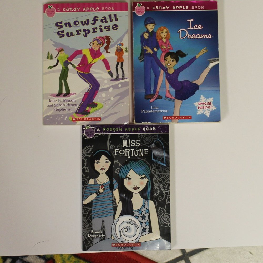 2 Candy Apple Books and 1 Poison Apple Book
